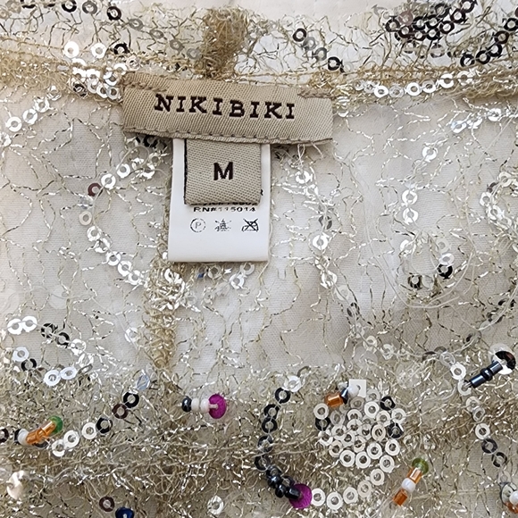 NikiBiki Vintage Lace Embellished Top - Picture 10 of 15